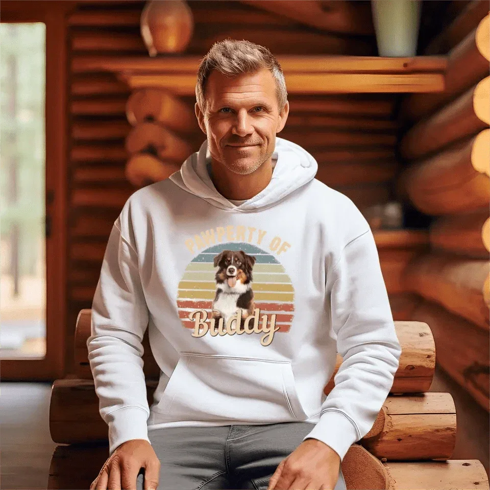 Personalized Unisex T shirt / Hoodie Custom Pet Photo - Gift For Pet Lovers - Joliny