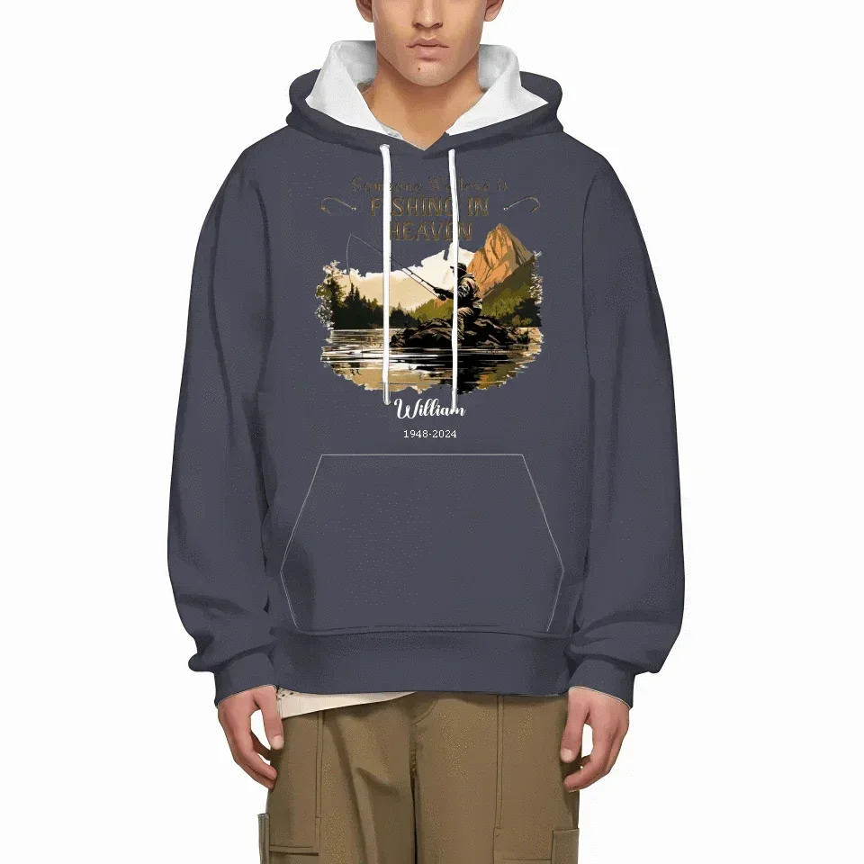 Customized Paradise Fishing Memorial Apparel - Personalized Name And Year Commemorative Clothing - In Loving Memory Christmas Gift For Family,Friend,Your Self - Joliny