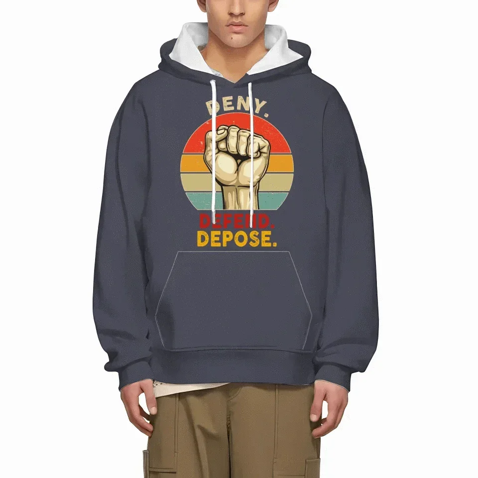 Deny,Depose,Defend Classic Colorways Clothing - Gifts For Friend,Family,Colleagues - Joliny