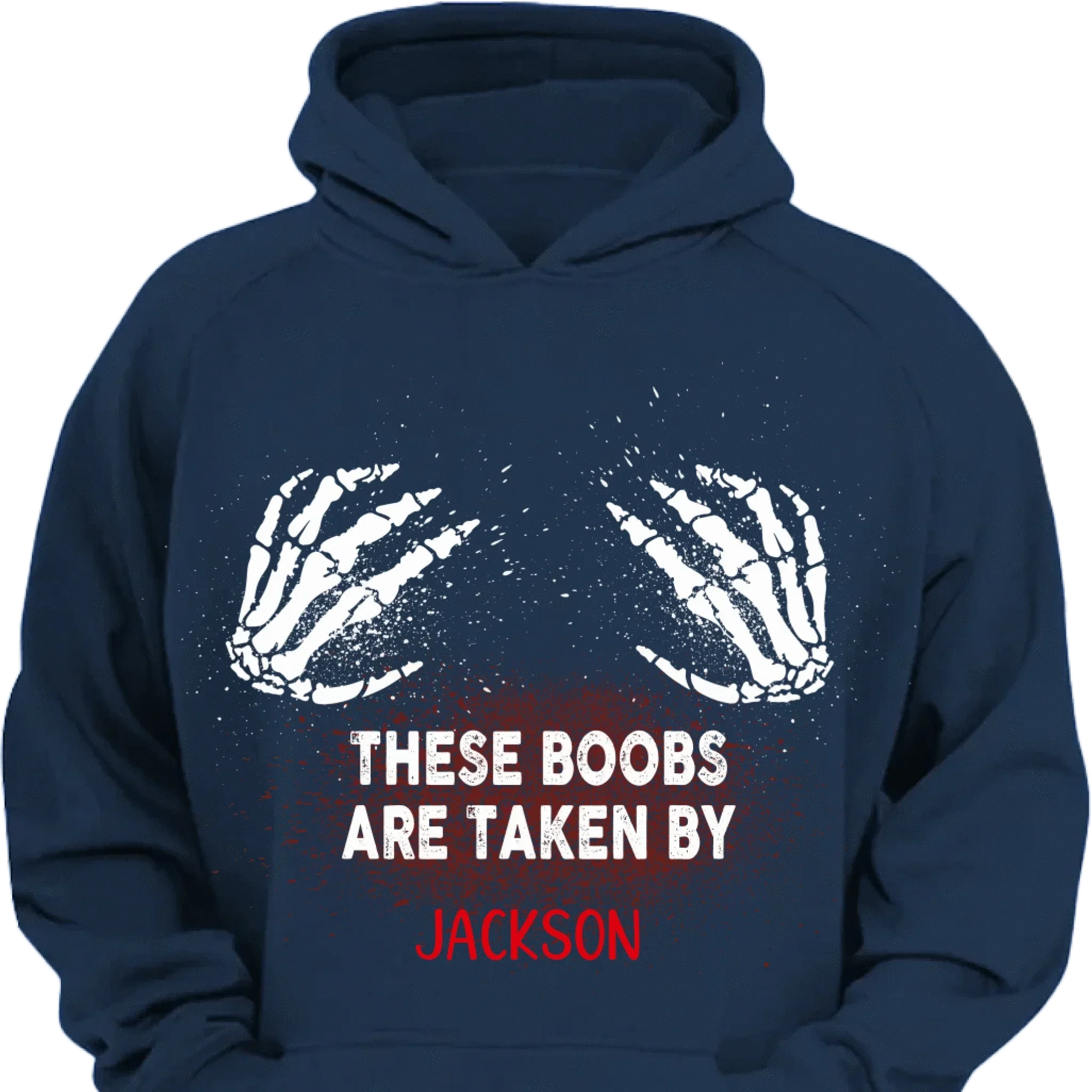 Customized Trend T-shirt - Personalized Name Handprint Pattern Costume - Gifts for Friends,Family,Roommates - Joliny
