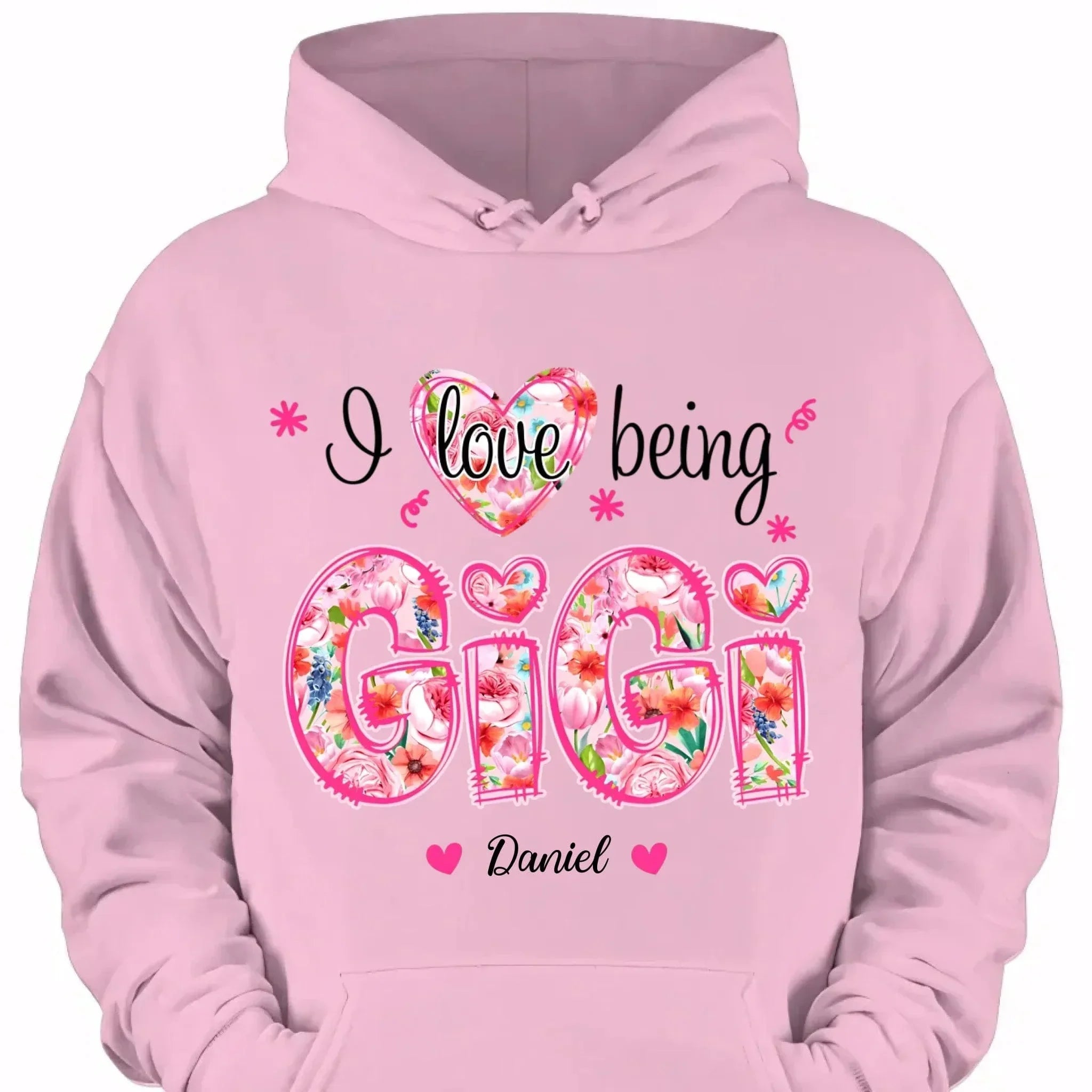 Custom-made Clothing to Express Love - Clothes with Personalized Nicknames and Names Full of Love - Gift For Family,Mom,Grandma,Friend,BFF - Joliny