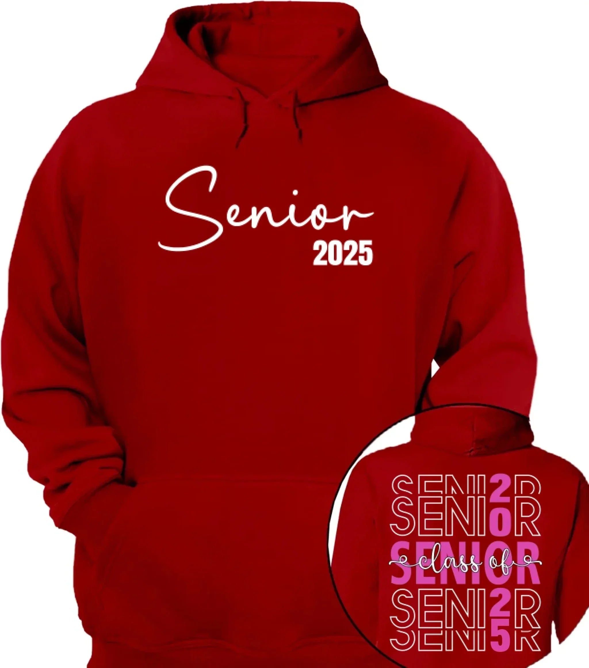 Graduation Season Clothing - Personalized Year and Text Color Graduation-themed Clothing- Gifts for Family,Grandchildren,Graduate - Joliny