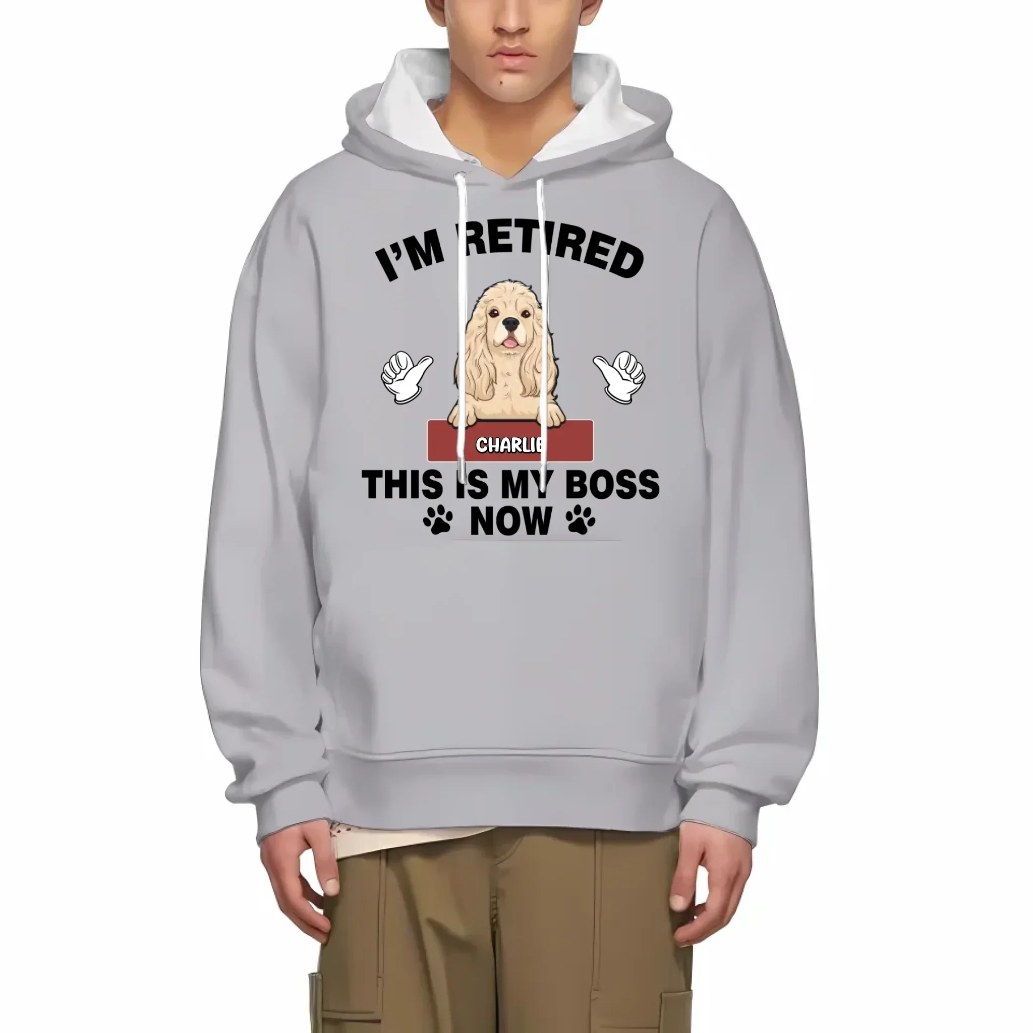 Customized Pet Themed T-shirt - Personalize Fashionable Clothing with Different Breed Pet Prints and Names - A Gift For Pet Lovers,Pet Owners - Joliny