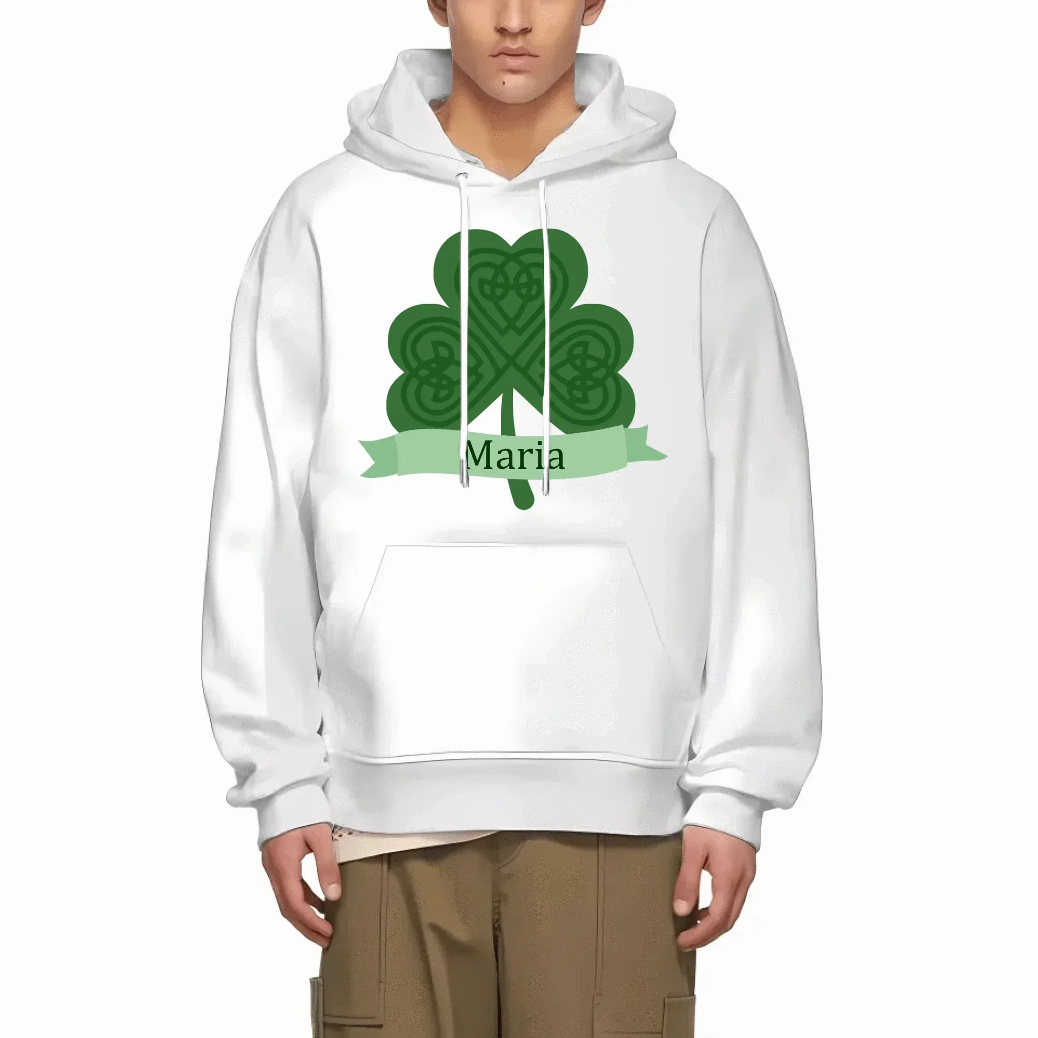 Customized St. Patrick's Day T-shirt - Personalized Name Green Clover Lucky Costume - A Gift For Friend,Family,Roommates,BFF - Joliny