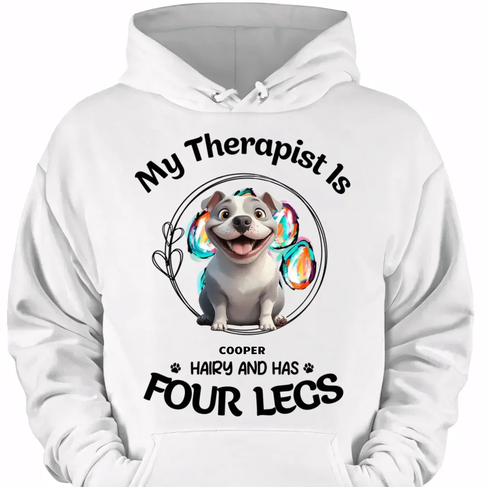 Customized Puppy Themed T-shirt - Personalized Puppy Pattern and Name Pet Memorial Clothes - A Gift For Dog Lovers,Dog Owners - Joliny