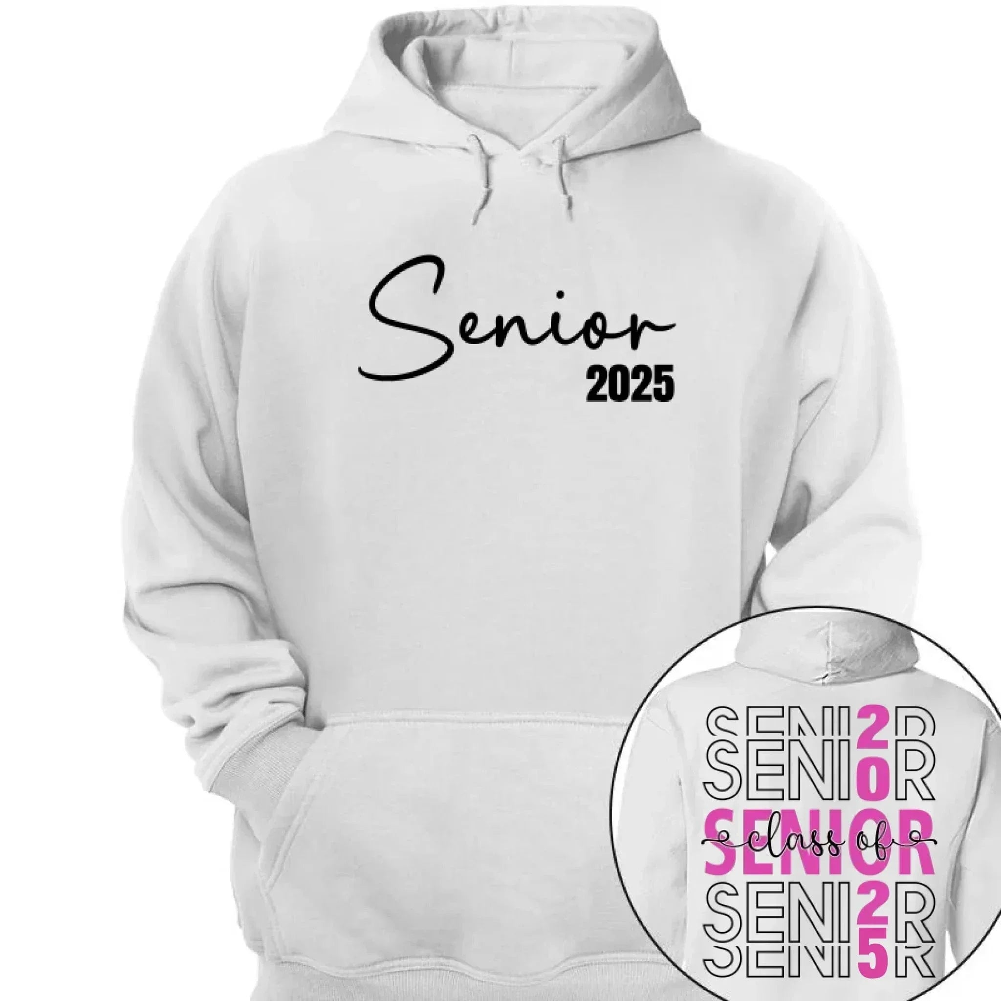 Graduation Season Clothing - Personalized Year and Text Color Graduation-themed Clothing- Gifts for Family,Grandchildren,Graduate - Joliny