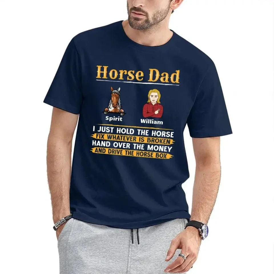 Horse Dad - Personalized T-shirt - Joliny