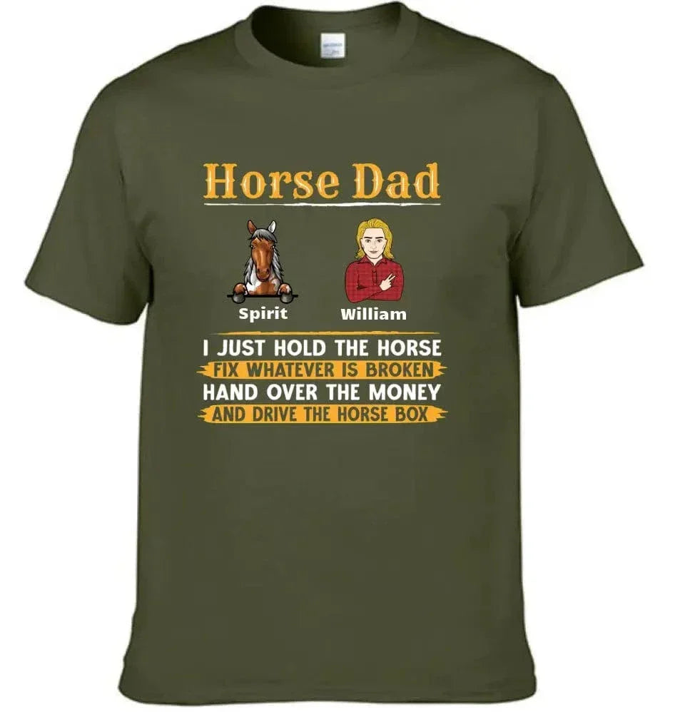 Horse Dad - Personalized T-shirt - Joliny