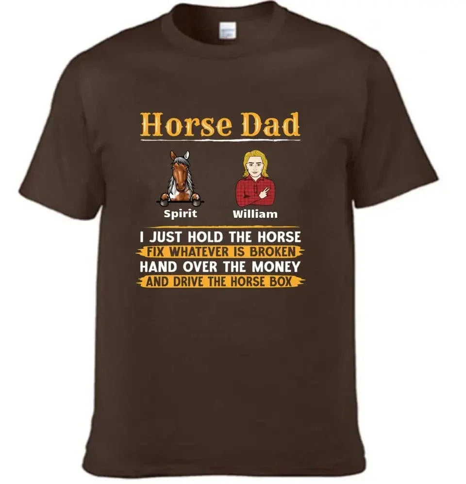 Horse Dad - Personalized T-shirt - Joliny