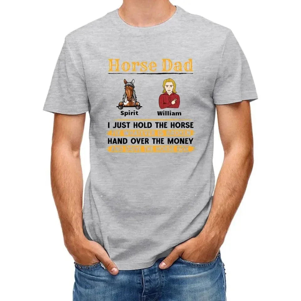 Horse Dad - Personalized T-shirt - Joliny