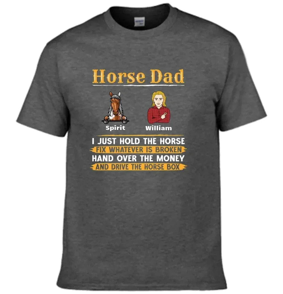 Horse Dad - Personalized T-shirt - Joliny