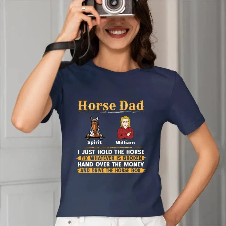 Horse Dad - Personalized T-shirt - Joliny
