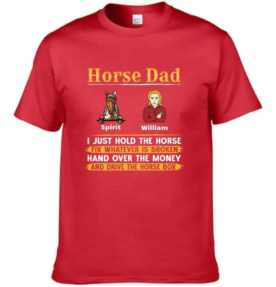 Horse Dad - Personalized T-shirt - Joliny