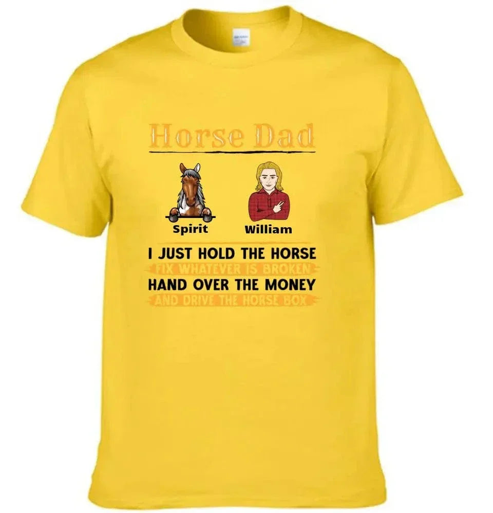 Horse Dad - Personalized T-shirt - Joliny