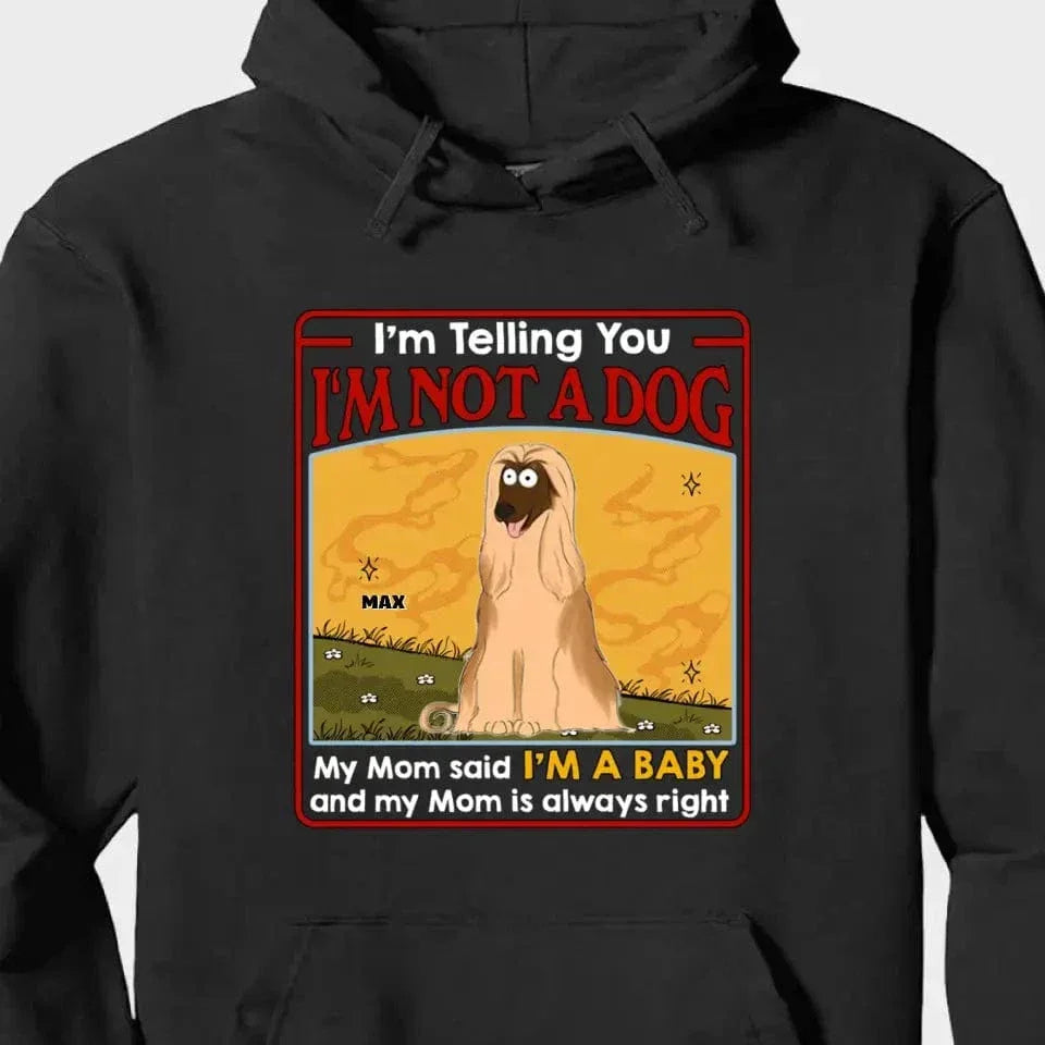 I Am A Baby - Personalized Custom Unisex Hoodie - Joliny