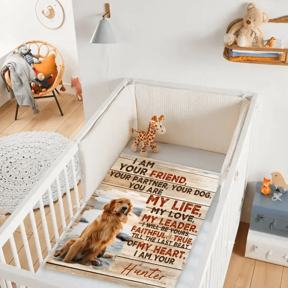 I Am Your Dog - Personalized Dog Portrait Blanket - Gift for Pet Owners - Joliny