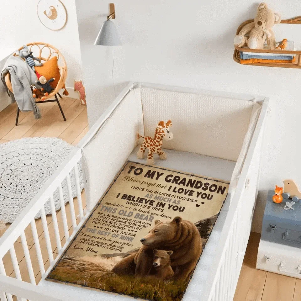 I Believe In You - Brown Bear Blanket - Joliny