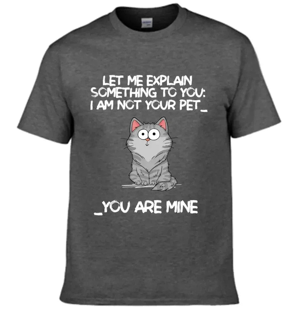 I‘m Not Your Pet Funny Expression Cat Personalized Shirt - Joliny