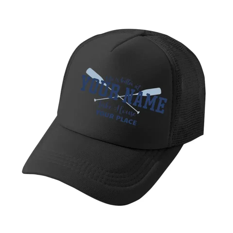 Lake view room baseball cap mesh cap - Joliny