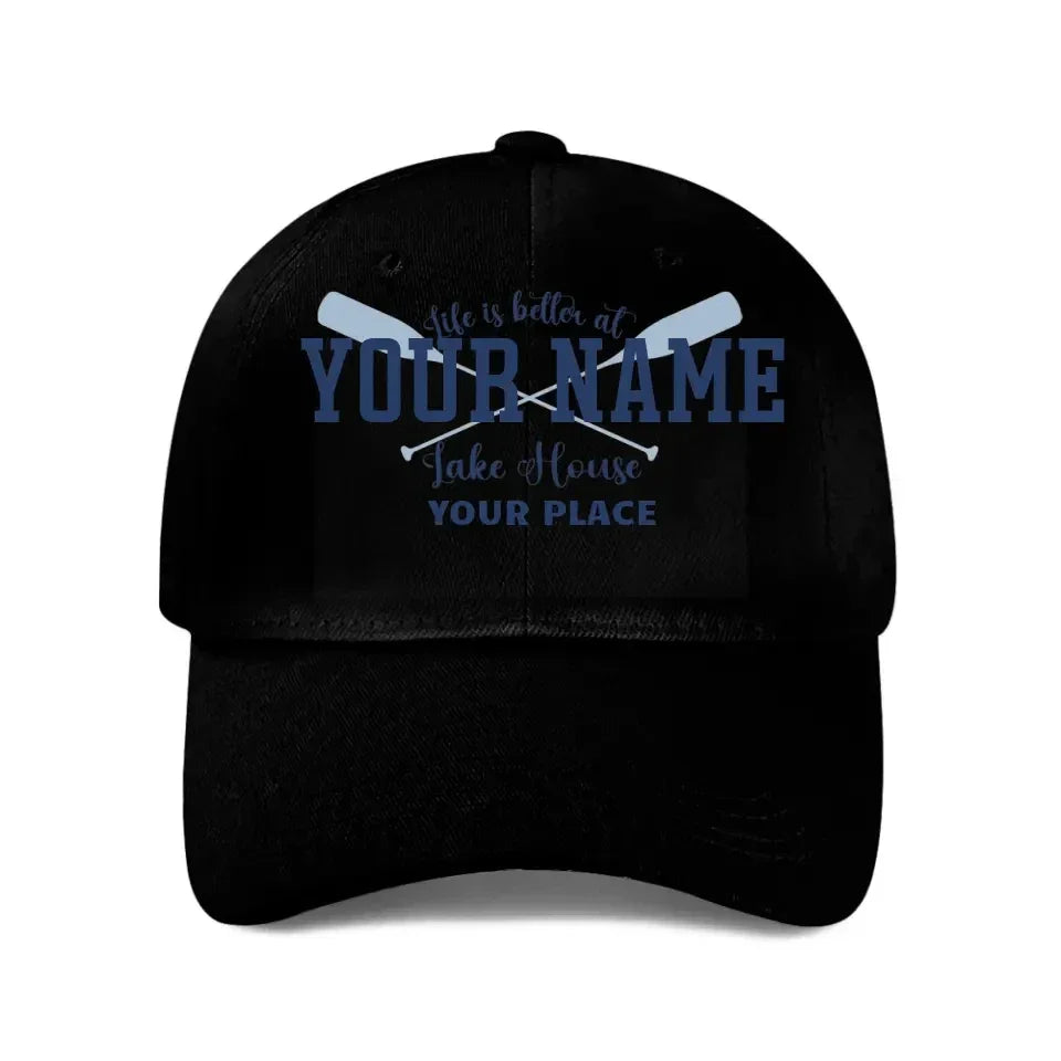 Lake view room baseball cap mesh cap - Joliny
