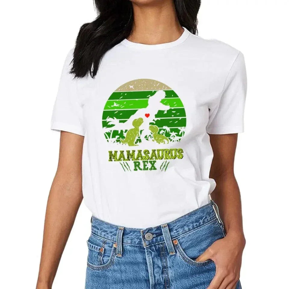 Mamasaurus Rex - Personalized Custom Unisex T-shirt - Joliny