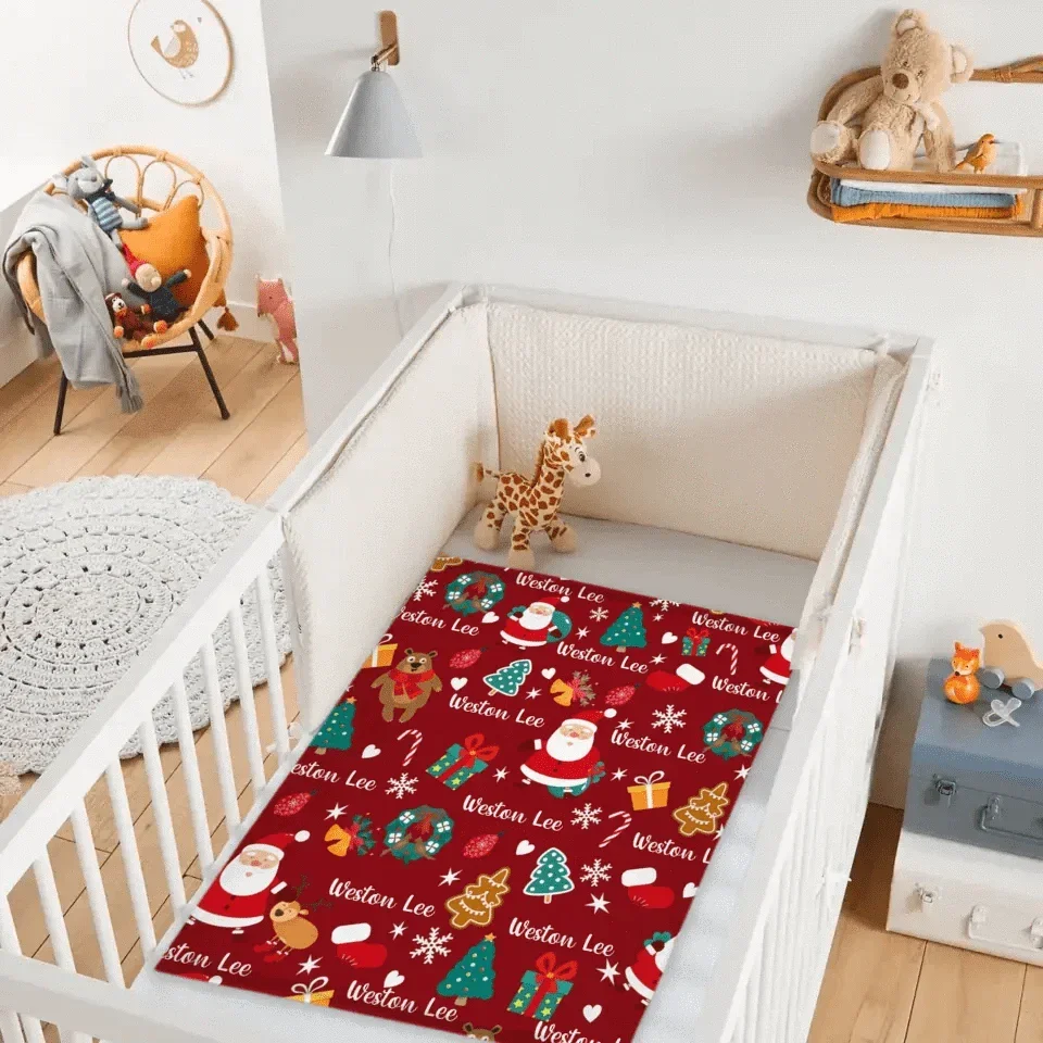 Merry Christmas - Personalized Name Customized Christmas Blanket - Christmas Gifts for the Family - Joliny