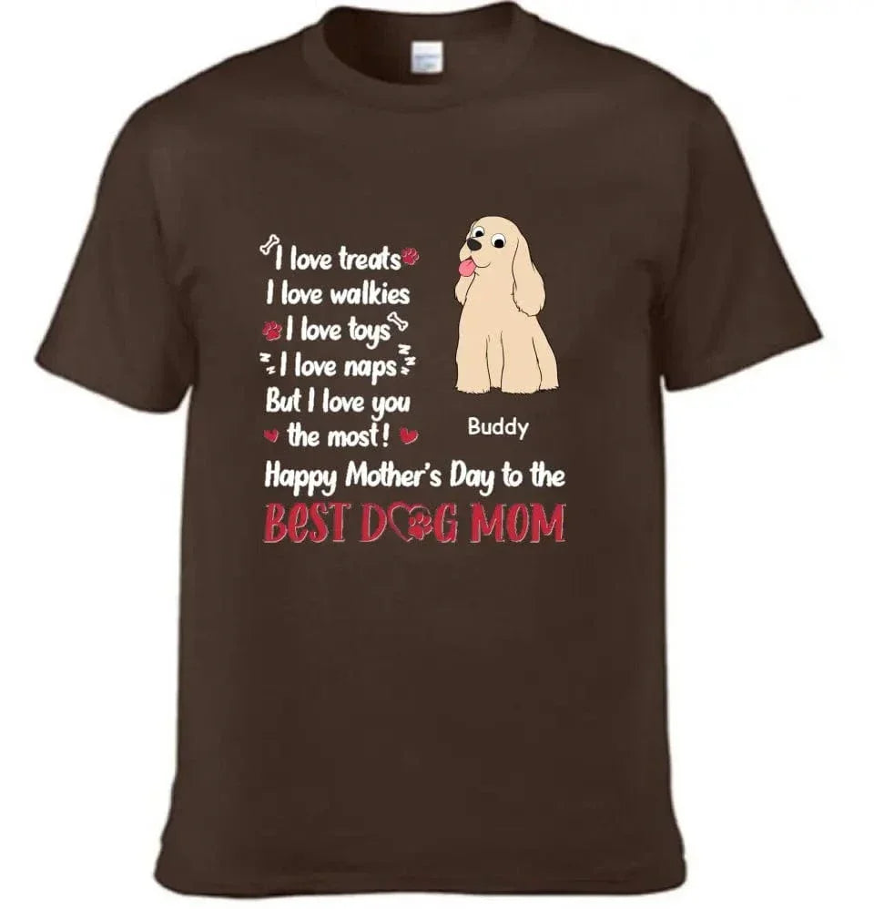 Motherhood Is A Choice You Make Everyday - Dog Personalized Custom Unisex T-shirt - Joliny