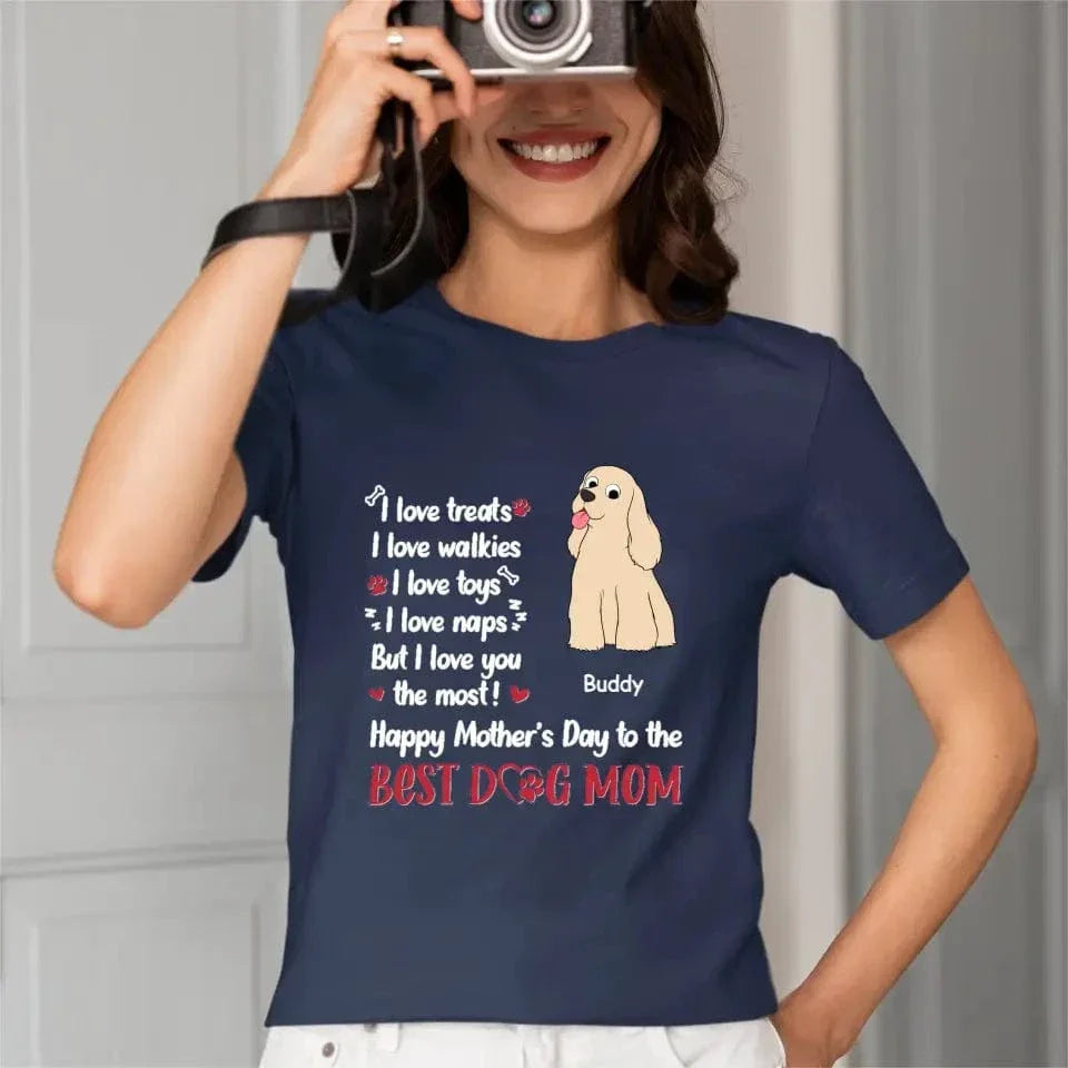 Motherhood Is A Choice You Make Everyday - Dog Personalized Custom Unisex T-shirt - Joliny