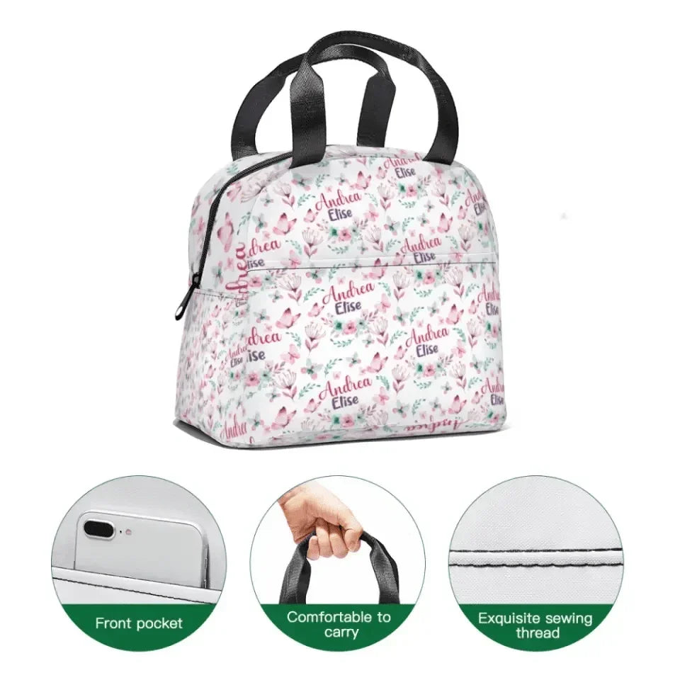 Name Customized Butterfly Themed Backpack, Graduation Season Gift - Joliny