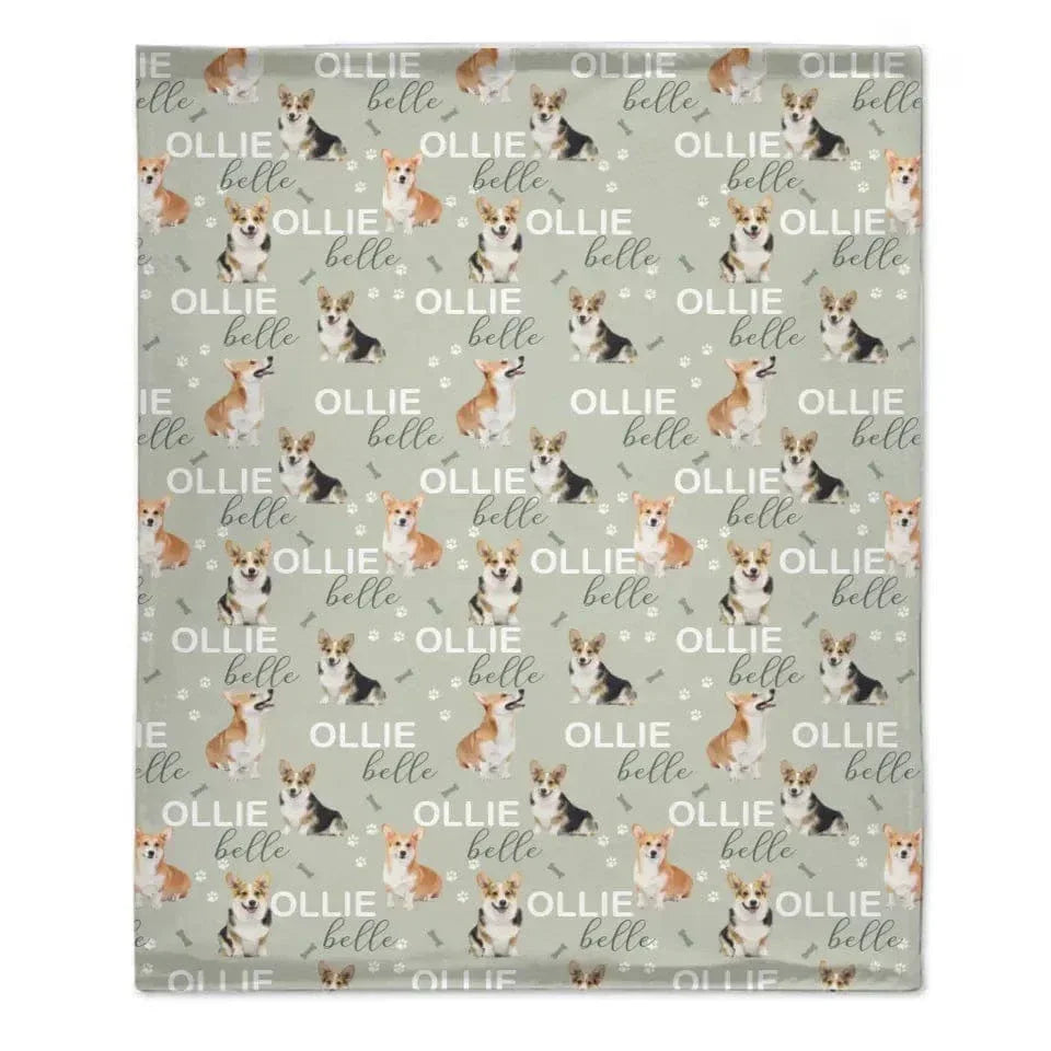 Name Customized Children's Blankets, Dog Breeds - Joliny