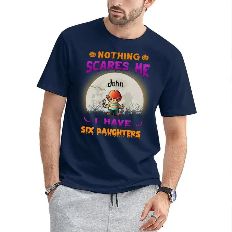 Nothing Scares Me Personalized Halloween T-Shirt - Joliny