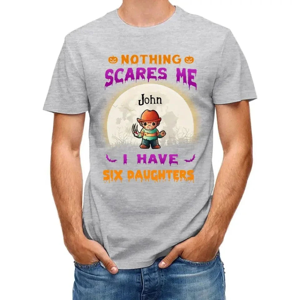 Nothing Scares Me Personalized Halloween T-Shirt - Joliny