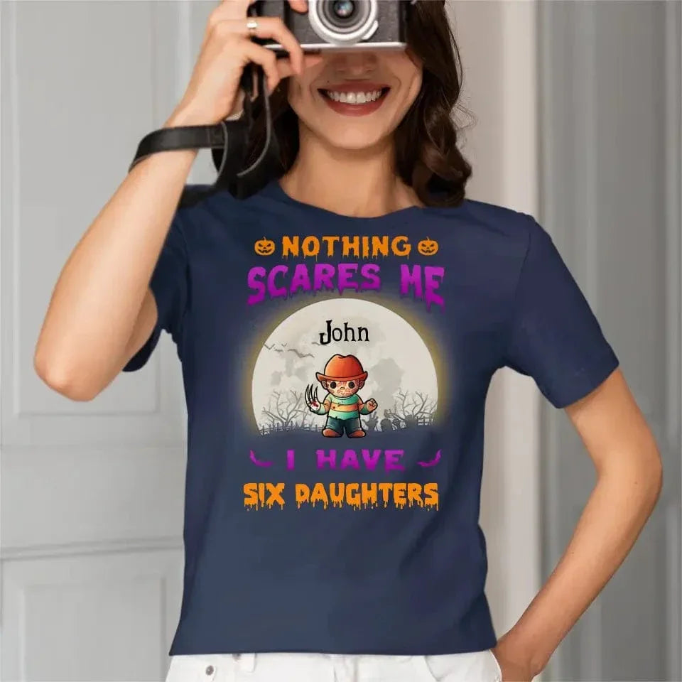 Nothing Scares Me Personalized Halloween T-Shirt - Joliny