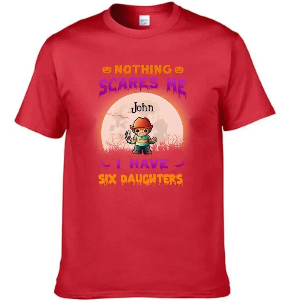 Nothing Scares Me Personalized Halloween T-Shirt - Joliny
