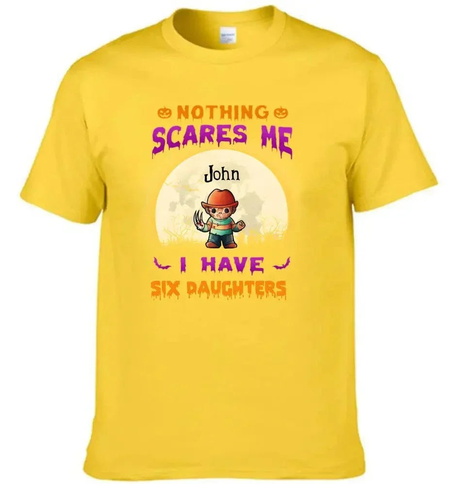 Nothing Scares Me Personalized Halloween T-Shirt - Joliny