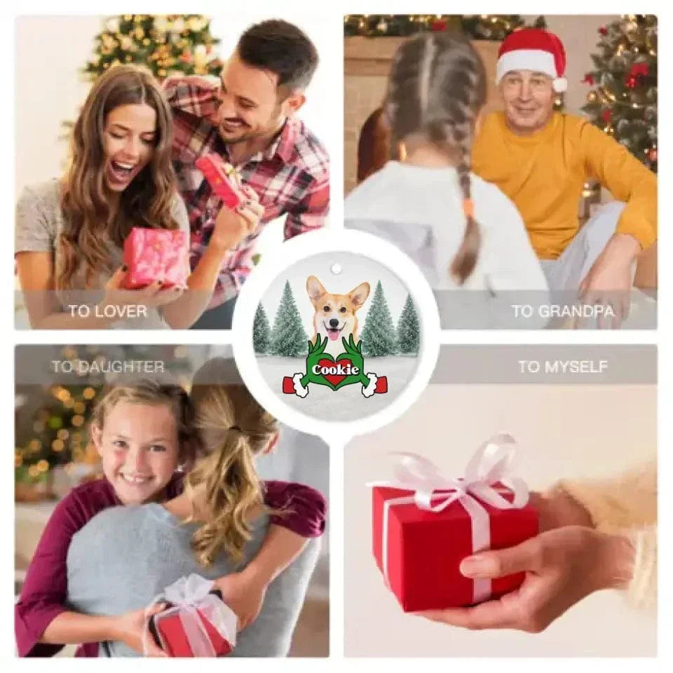 Personalized Acrylic Ornament - Christmas Gift For Pet Lover - Joliny