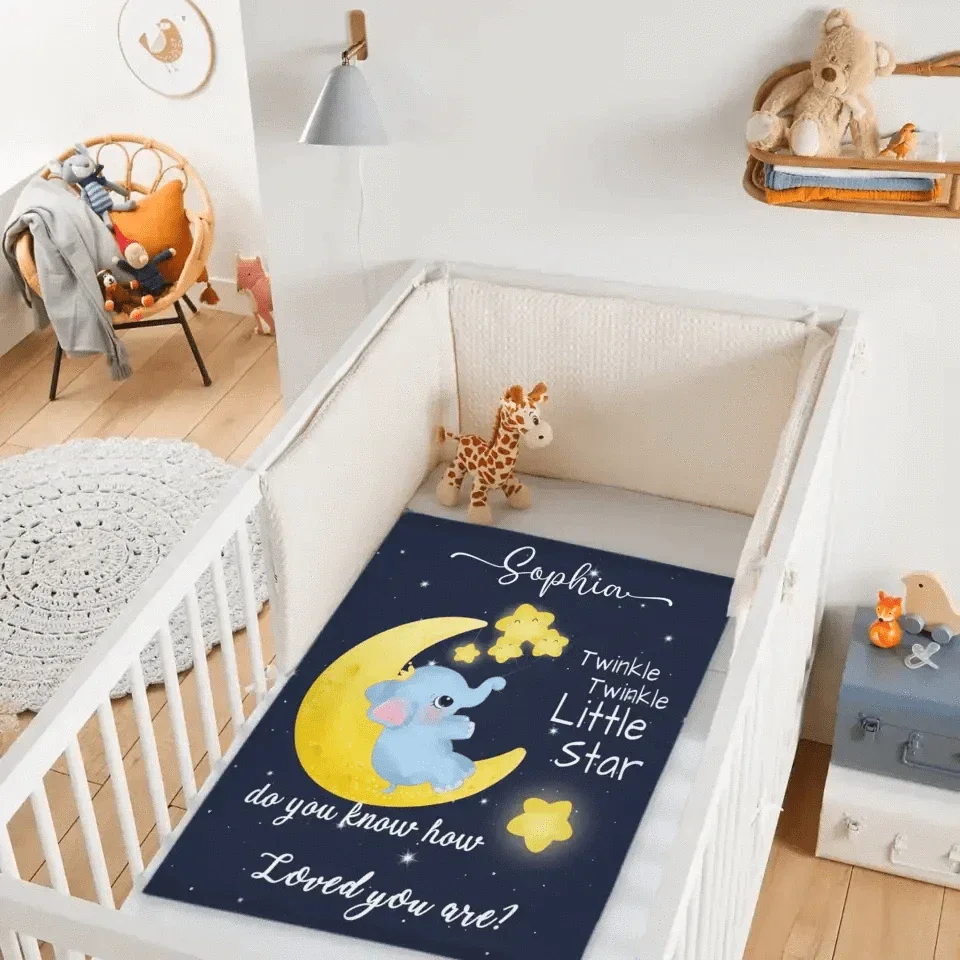 Personalized Baby Blanket - Do You Know How Loved To You - Joliny