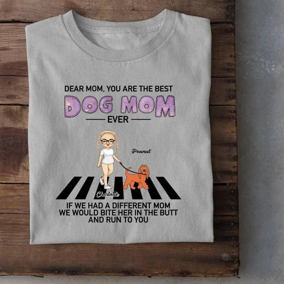 Personalized Custom T Shirt - Dogs Run To You, Gift For Dog Mom - Joliny