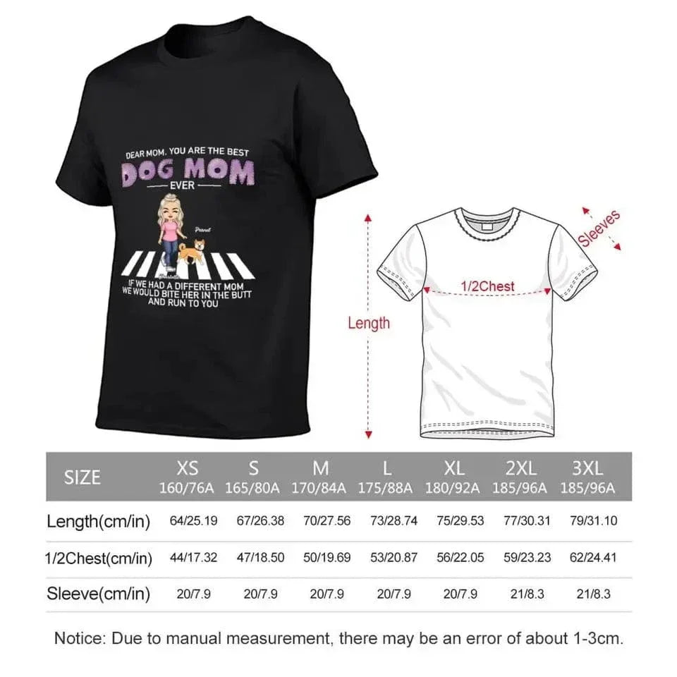 Personalized Custom T Shirt - Dogs Run To You, Gift For Dog Mom - Joliny