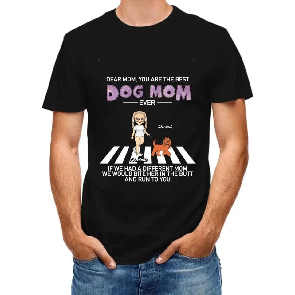 Personalized Custom T Shirt - Dogs Run To You, Gift For Dog Mom - Joliny