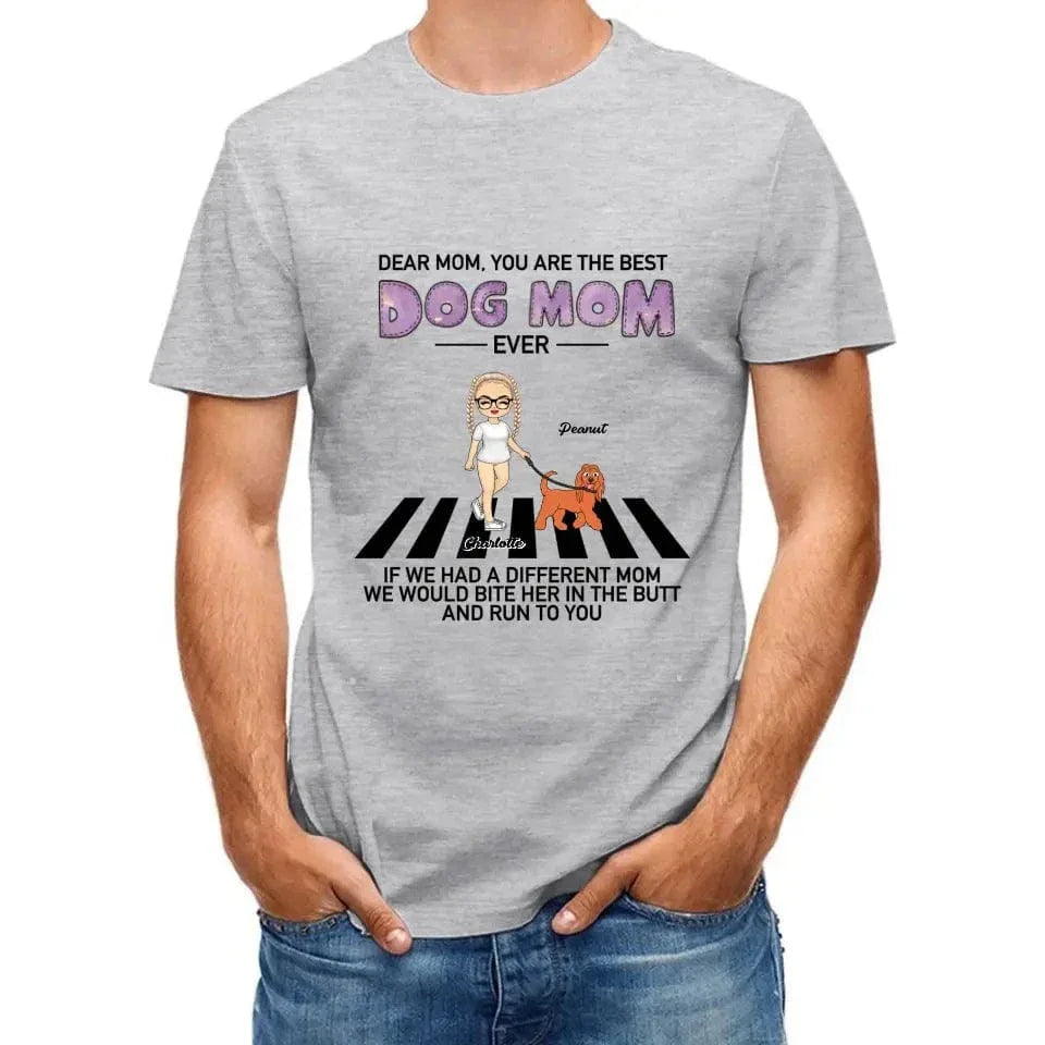 Personalized Custom T Shirt - Dogs Run To You, Gift For Dog Mom - Joliny