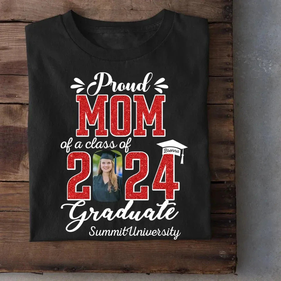 Personalized Graduation Shirts,Custom Graduation Shirt Class of 2024 - Joliny
