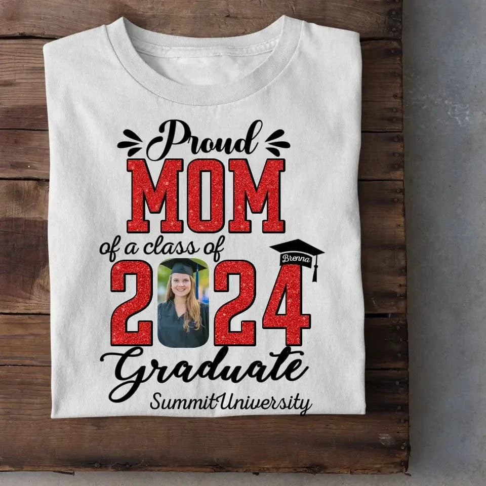 Personalized Graduation Shirts,Custom Graduation Shirt Class of 2024 - Joliny