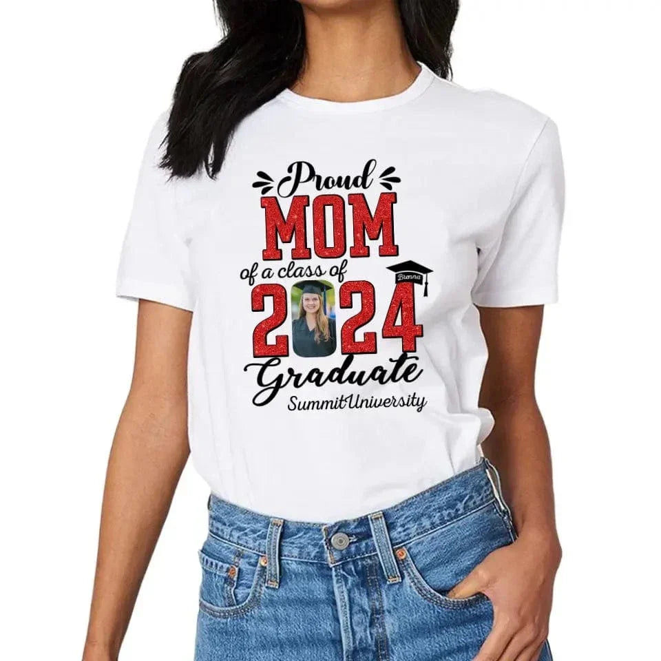 Personalized Graduation Shirts,Custom Graduation Shirt Class of 2024 - Joliny