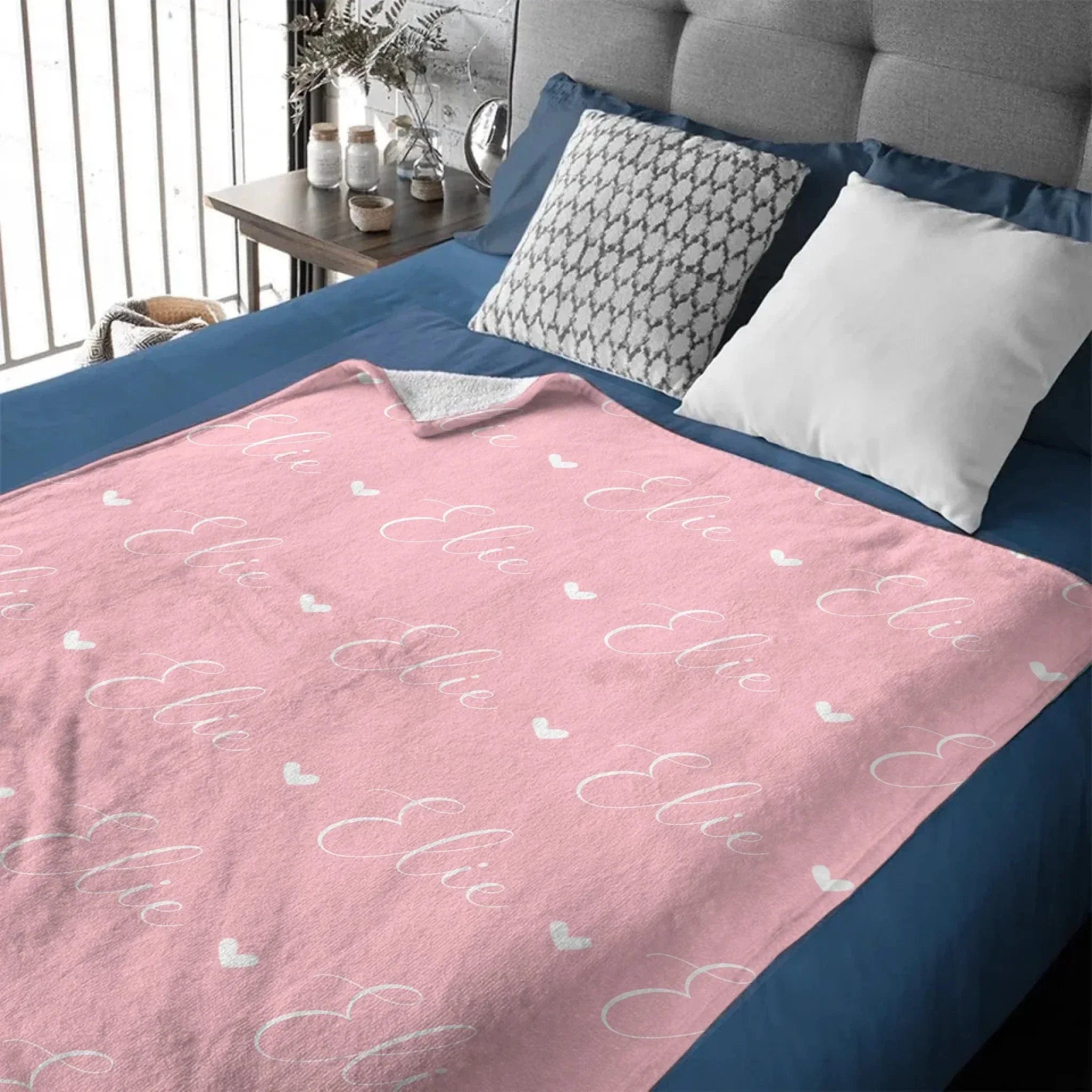 Personalized Name Customized Blanket | Multi Color Gift for Newborns, Children, and Families - Joliny