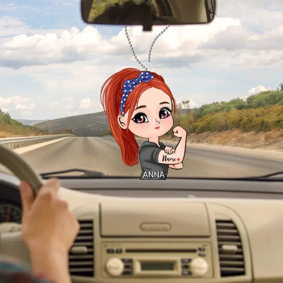 Personalized Ornament - Nurse Strong Nursing Custom Gift For Strong Women - Joliny