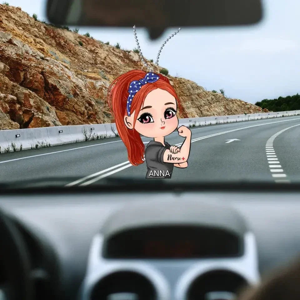 Personalized Ornament - Nurse Strong Nursing Custom Gift For Strong Women - Joliny