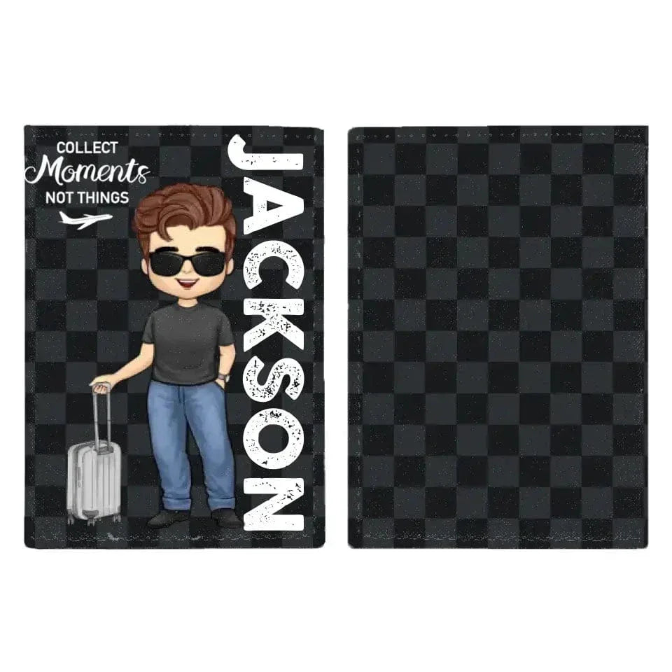 Personalized Passport Holder Travel Essentials For travel Enthusiast Travel - Gifts For Family Friends - Joliny