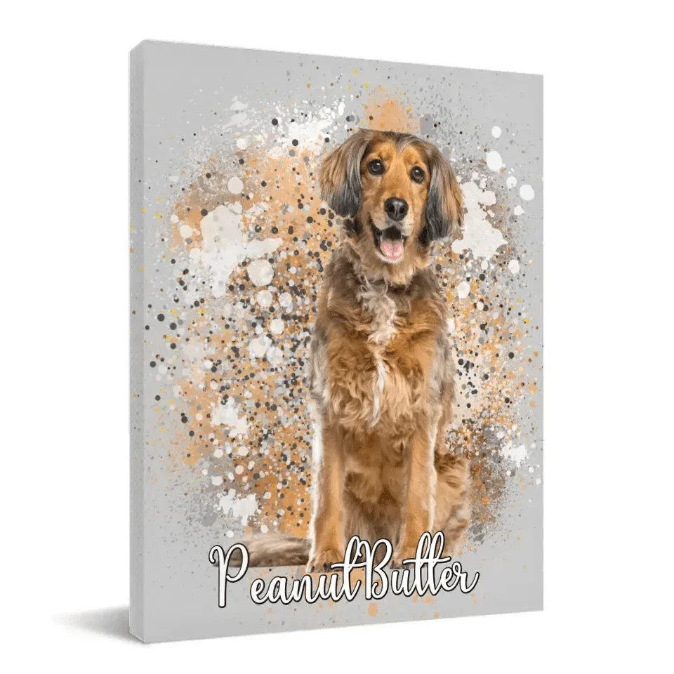 Personalized Pet Art - Canvas - Joliny