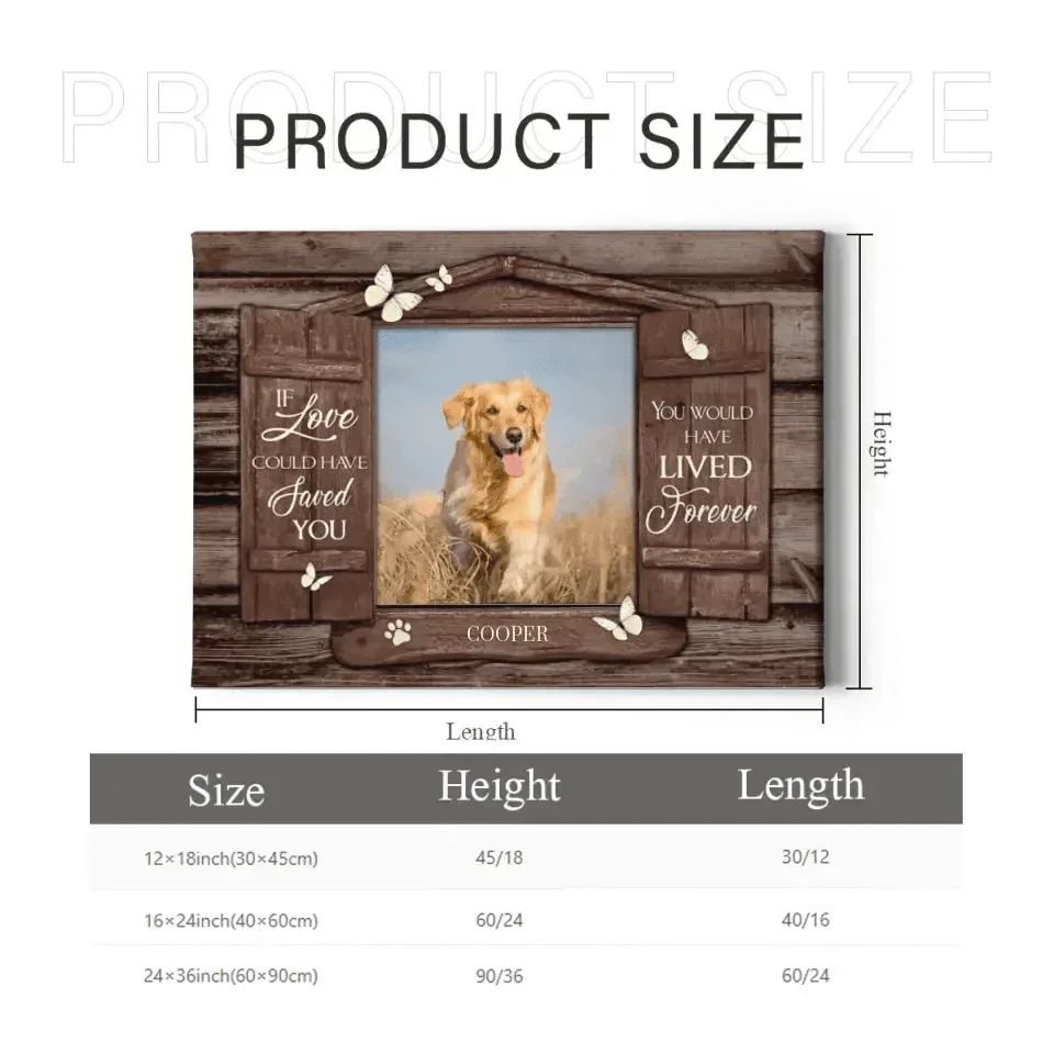 Personalized Pet Photo Memorial Gifts - Gifts To Remember A Pet Wooden Window Shutters Wall Art - Joliny